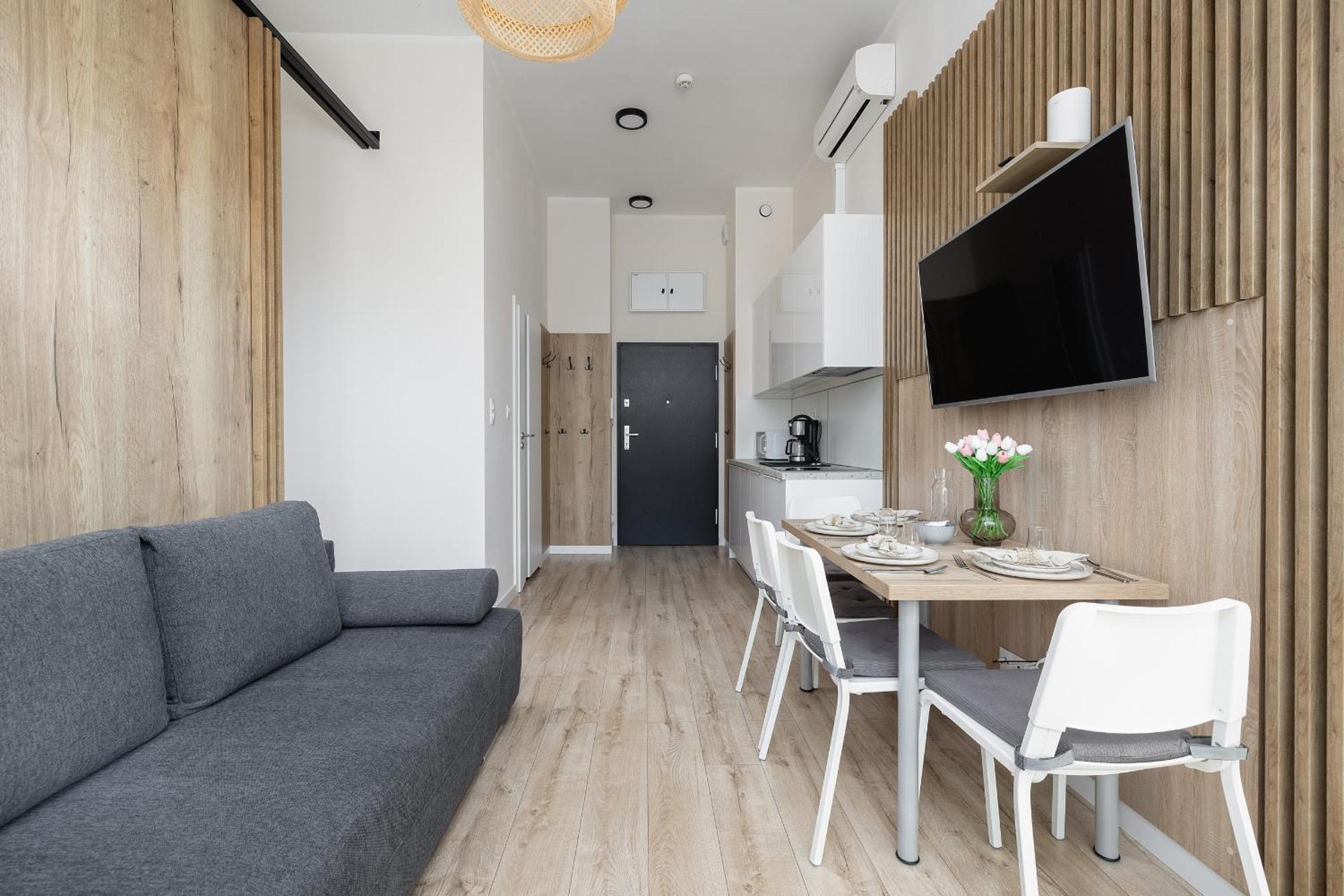 Modern Studio With Terrace And Parking In Swinoujscie By Noclegi Renters Экстерьер фото