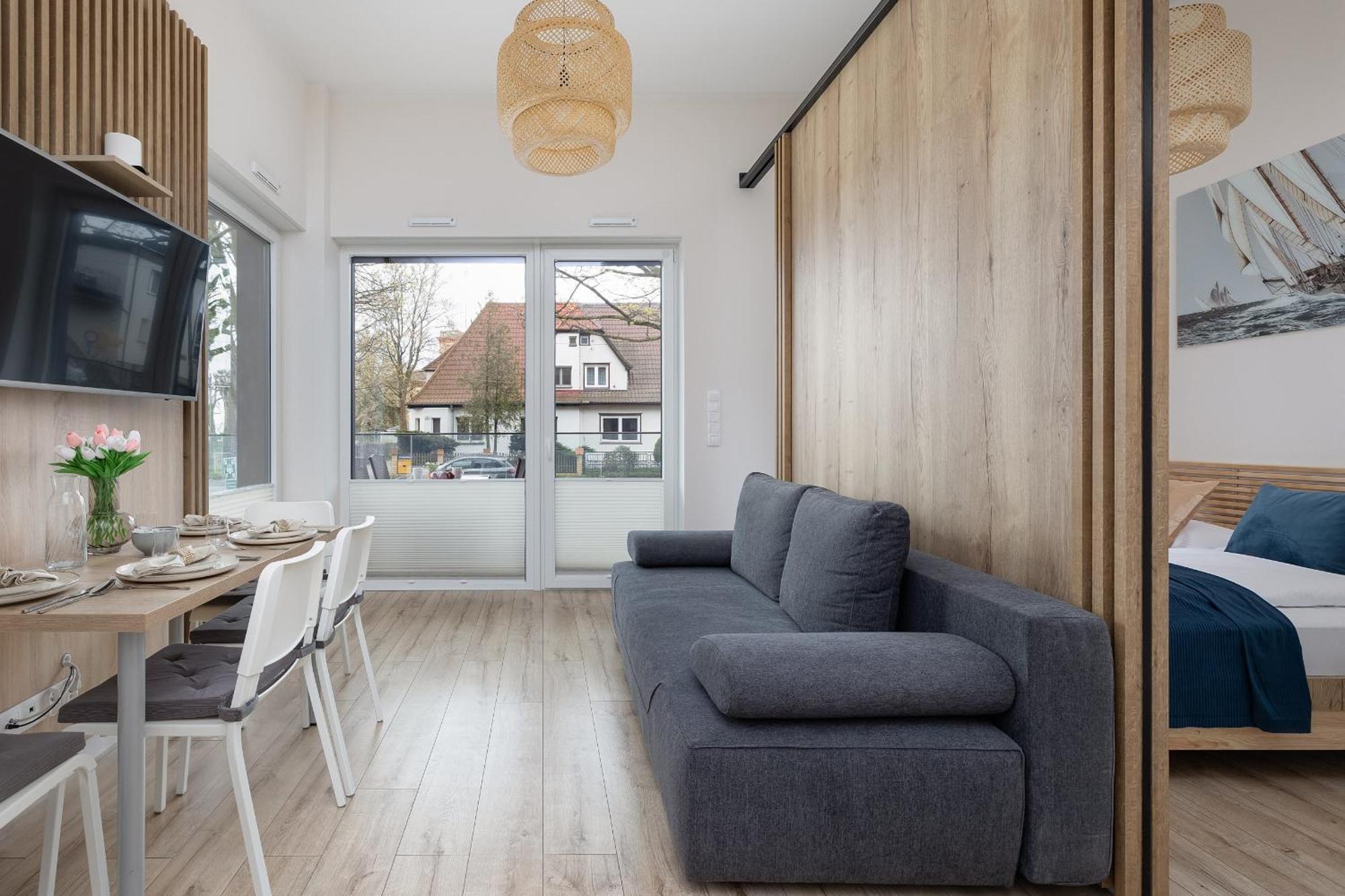 Modern Studio With Terrace And Parking In Swinoujscie By Noclegi Renters Экстерьер фото